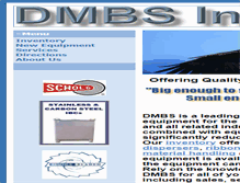 Tablet Screenshot of dmbsco.com